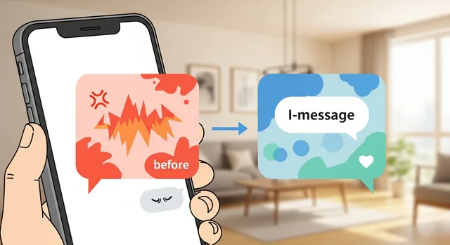 第2回：喧嘩中のLINE添削。「アイメッセージ」への変換で関係悪化を防ぐ