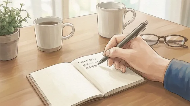 「書く」習慣がもたらす静かな変化──ノートやメモを始めるための考え方