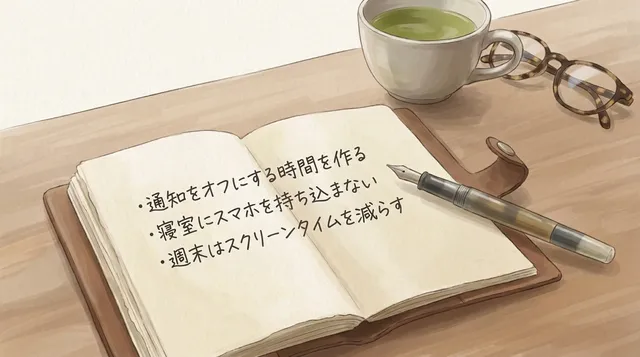 デジタルと長く心地よく付き合うために、自分の使い方のルールをどう作るか