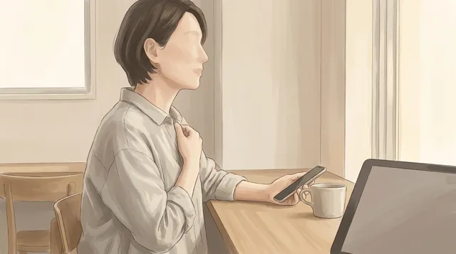 SNSを見たあとに気持ちがざわつくとき、情報との距離を整える方法