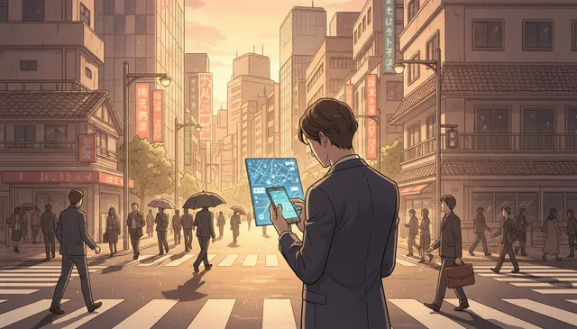 新しい街の地理に脳が疲れる時期
