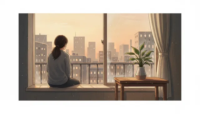 知人のいない街での孤独