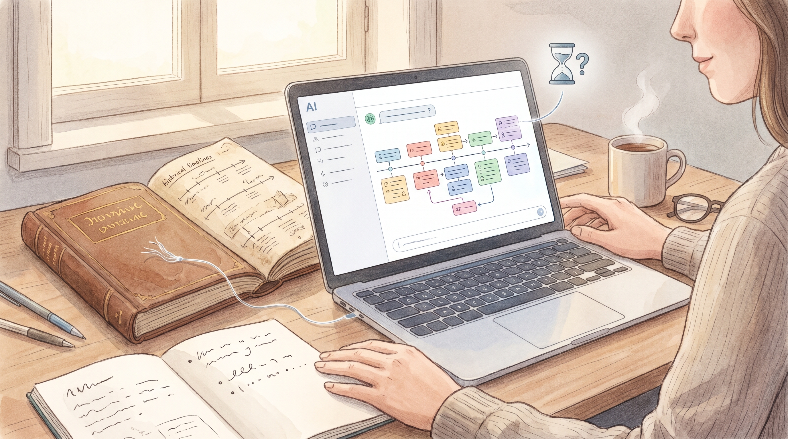 AIで歴史を学ぶ、使う、疑う