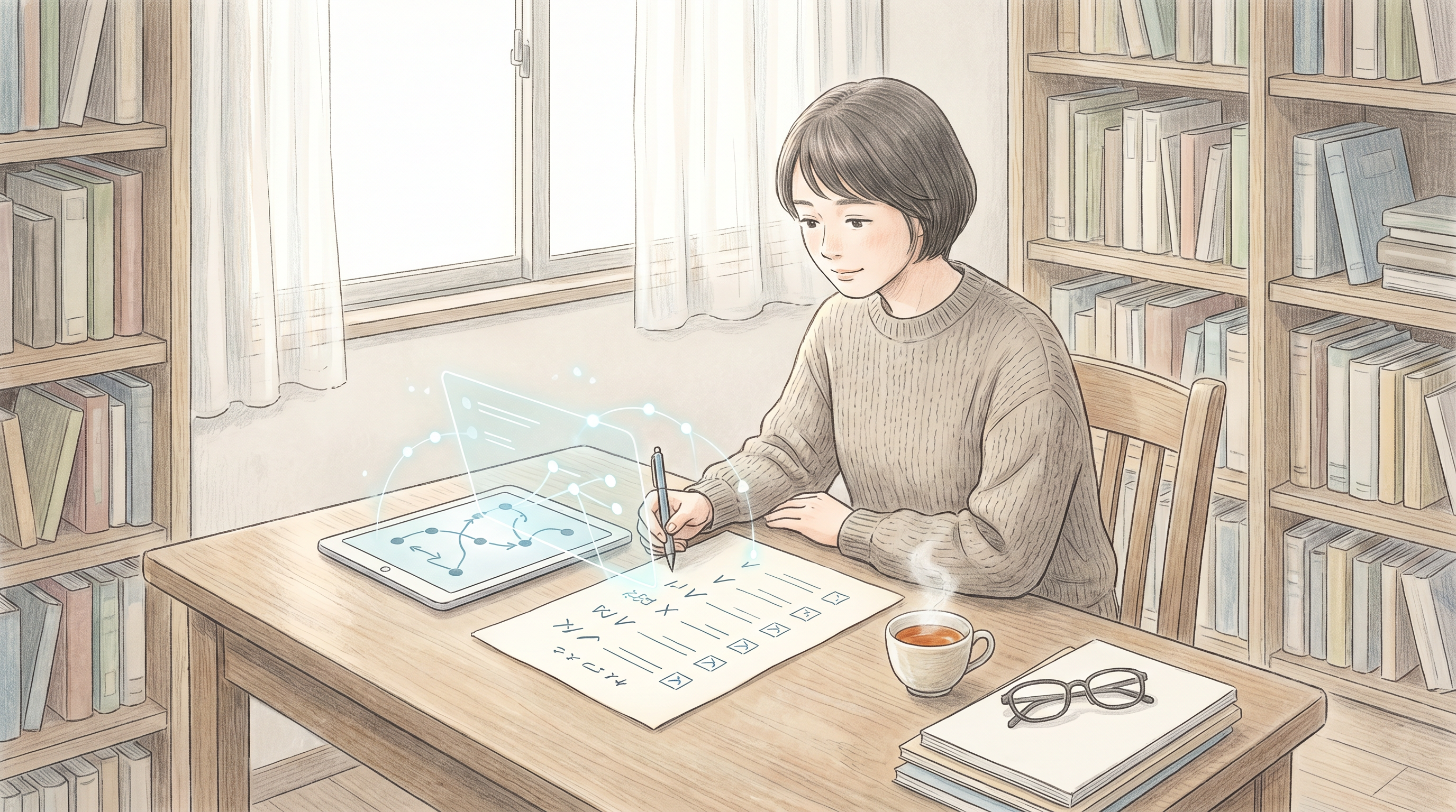 第10話｜9つのバイアスを「1枚のチェックリスト」に圧縮する ── 自分専用 意思決定OS の作り方 image 241 ai cognitive bias ep10 line 037 20260427