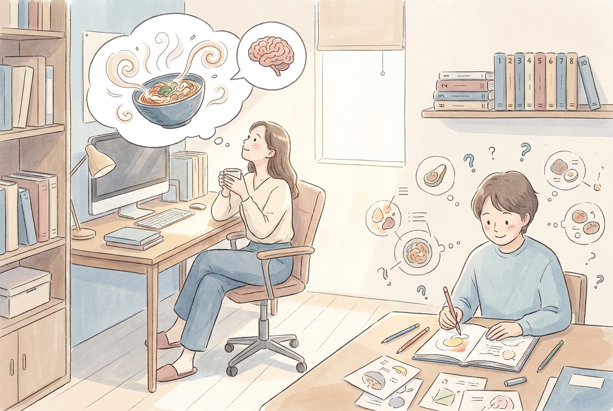 「なぜ"あれ"が食べたくなるのか」を解きほぐす──食べることの心理学10話