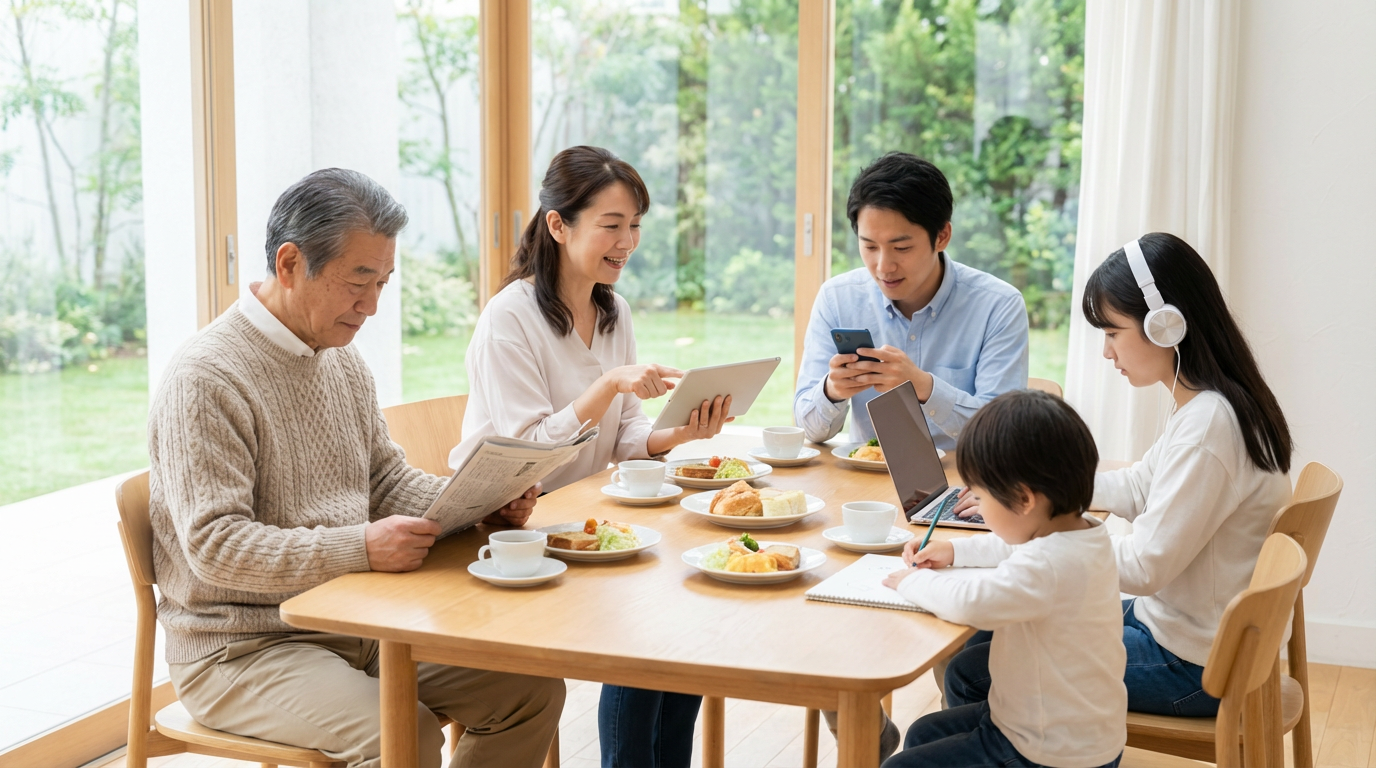 家族や友人とAIの温度差があるとき、無理なく付き合うための会話
