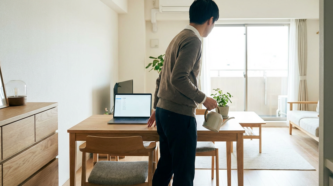 AIを使う時間が増えたときに、生活のリズムと集中を守る小さな工夫