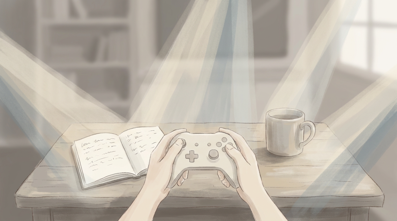 ゲームをしている自分を、誰かに説明しなくていい