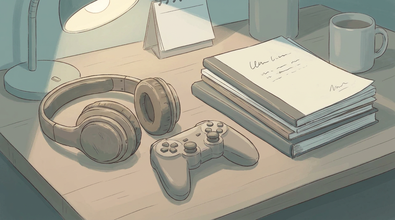 ゲームをしている自分を、誰かに説明しなくていい