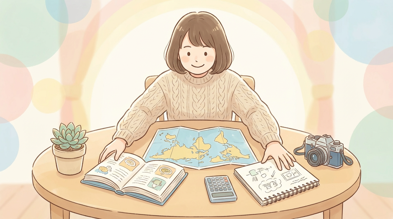 ジェネラリストの多才さを表現するイラスト