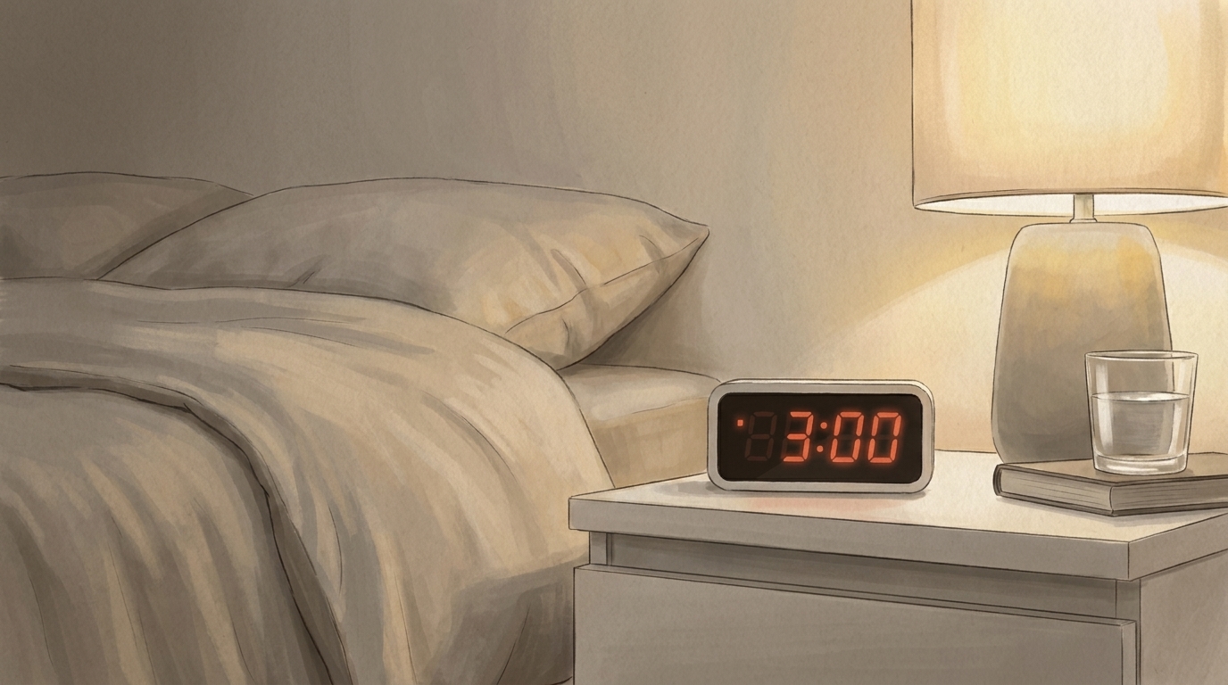 なぜ深夜3時に目が覚めて、そこから眠れなくなるのか
