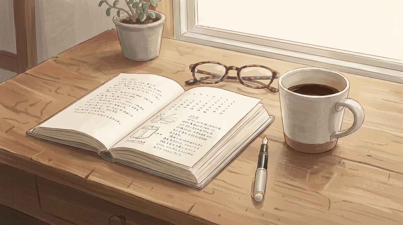 特別なことがなくても、一日はもう少し記憶に残せる