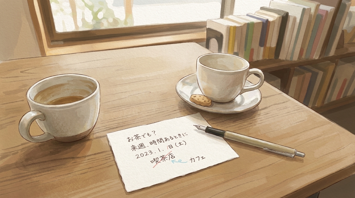 誘うのが重いとき──断られても関係を壊しにくい誘い方