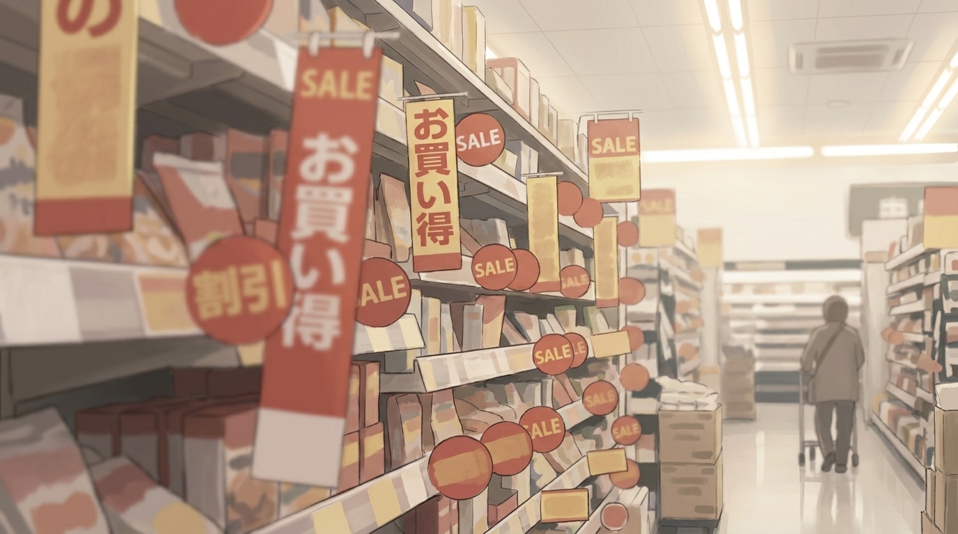 「安いから買う」「セールだから買う」──消費と幸せの微妙な関係