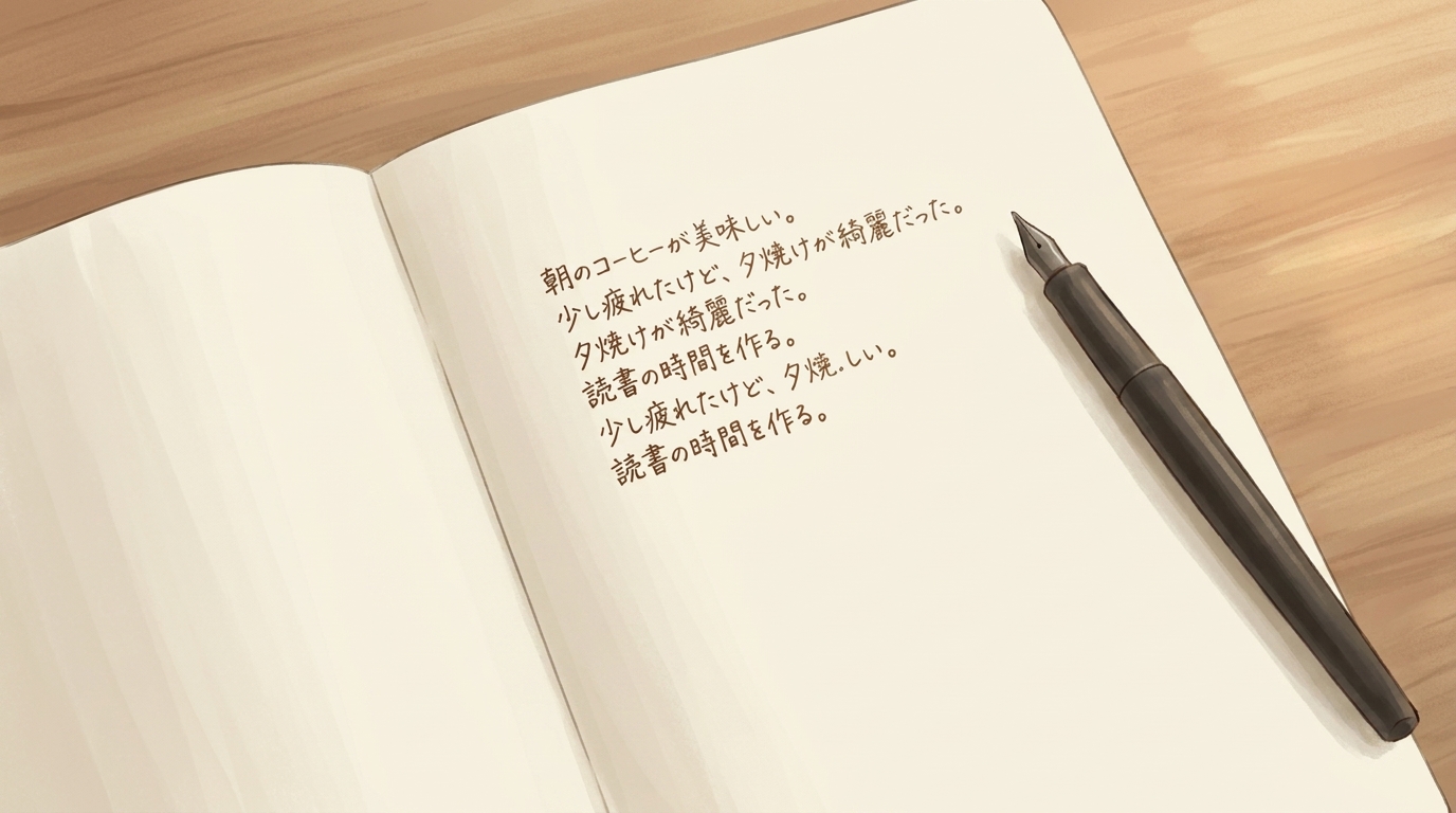 書くことで気持ちを見つける──大げさでない日記の始め方