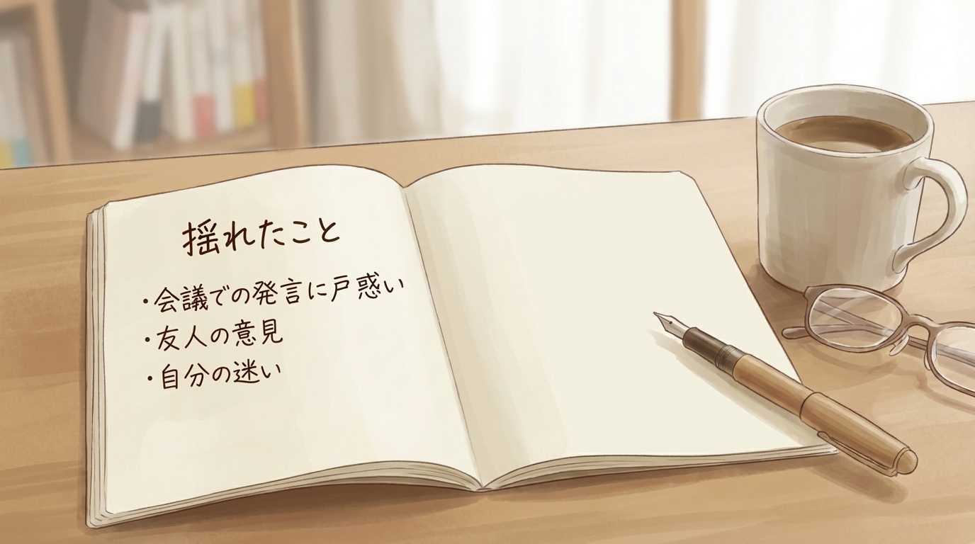 他人の言葉に揺れやすいとき、自分の感覚を手放さないための考え方