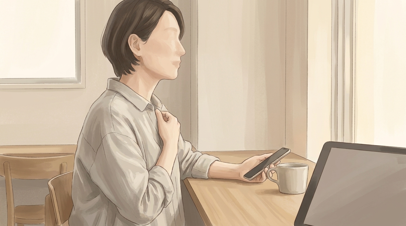 SNSを見たあとに気持ちがざわつくとき、情報との距離を整える方法