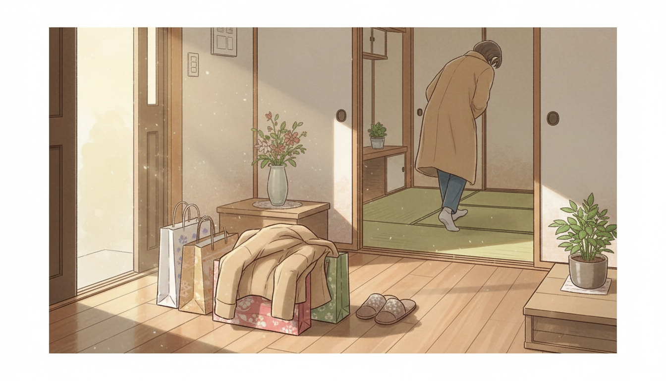 義実家から帰ると三日寝込む