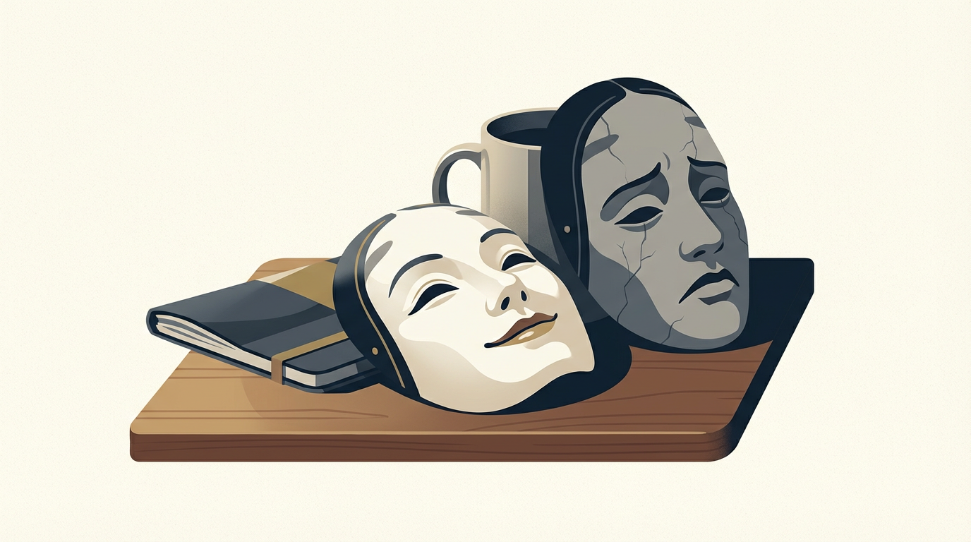 人前では平気なふりをしているけれど、ひとりになると張り詰めが崩れるとき