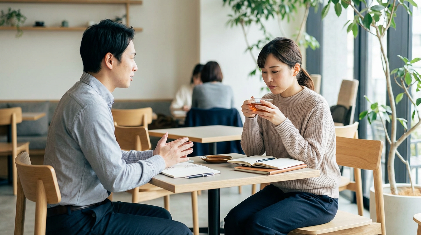 いつも聞き役ばかりで疲れるとき、自分の話を取り戻すための考え方