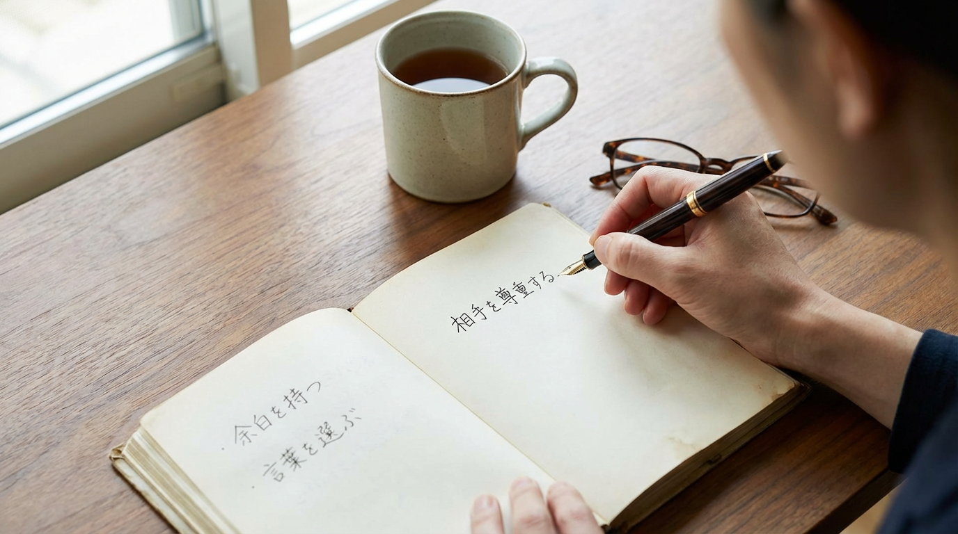 言いにくいことを、自分も相手も追い詰めずに伝える考え方